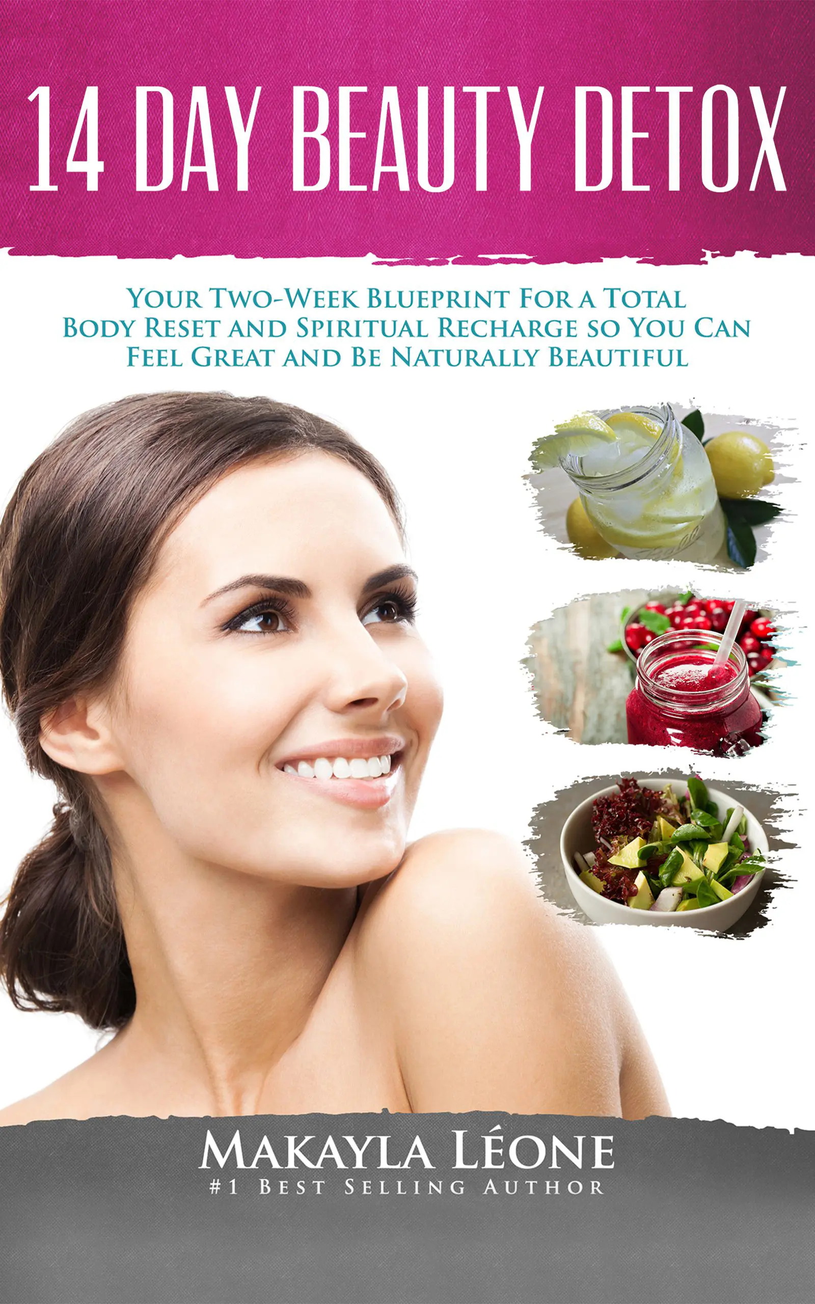 14 Day Beauty Detox by Makayla Leone, book cover