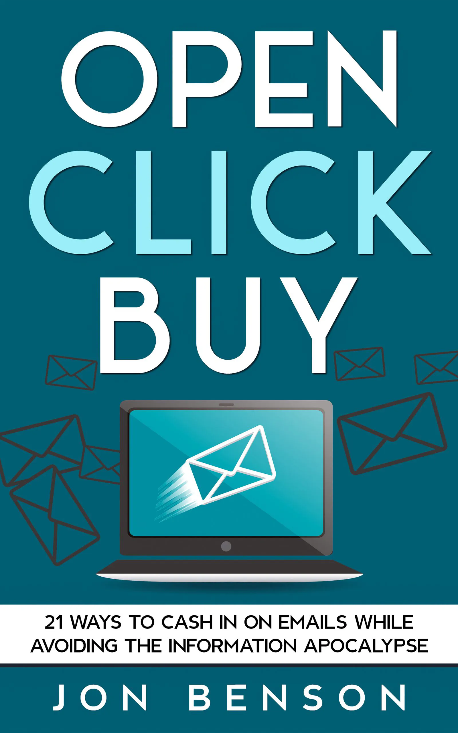 Open Click Buy by Jon Benson, book cover